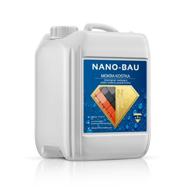 NANO-BAU WET CUBE Imprägnierung für Pflastersteine