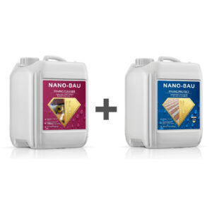 Nano-Bau für Pflastersteine ​​– Imprägnierung + Reiniger-Set