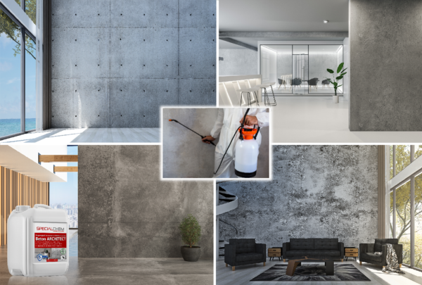 SPECIALCHEM-Set zur Reinigung und Imprägnierung von Architekturbeton – Bild 3