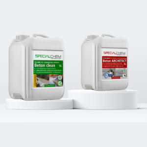 SPECIALCHEM-Set zur Reinigung und Imprägnierung von Architekturbeton