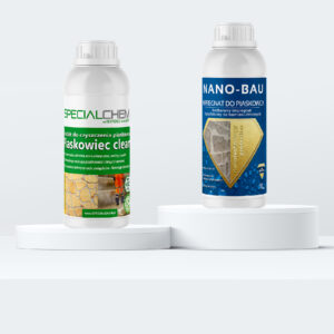 Sandstein-Set – SPECIALCHEM-Reinigung + NANO-BAU-Imprägnierung