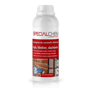 Specialchem ​​Imprägnierung für Ziegel, Klinker, Dachziegel und saugfähige Keramik.
