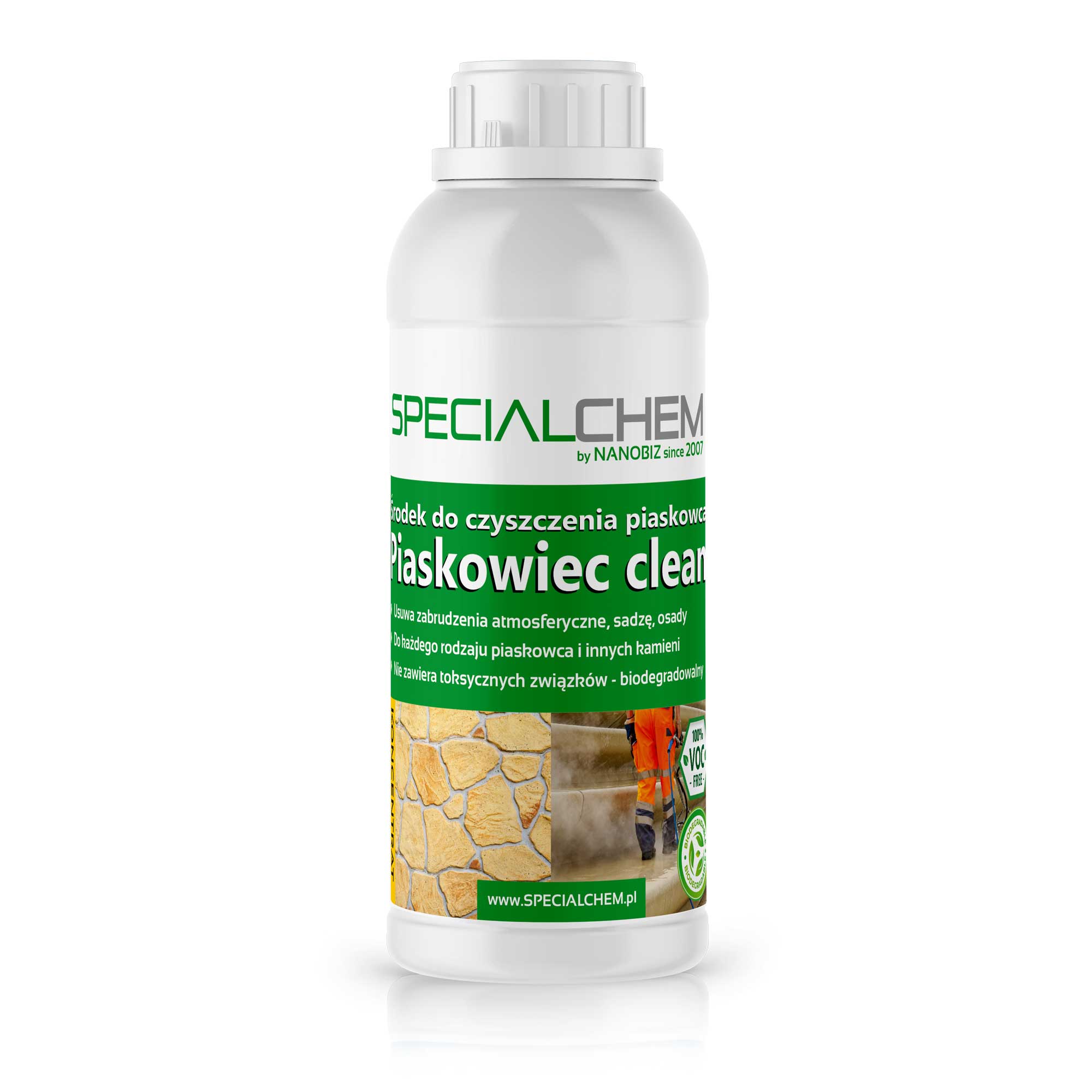 SPECIALCHEM SANDSTONE CLEAN zum Reinigen von Sandstein, Kalkstein und