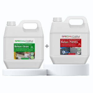 Specialchem ​​​​Concrete Panel-Set zum Reinigen und Imprägnieren von Betonzäunen