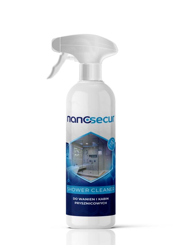 NANOSECUR-Präparat zur Reinigung von Duschkabinen