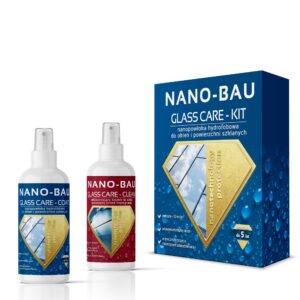 Nano-Bau GLASS CARE Kit – Imprägnierung für Glasoberflächen – Set