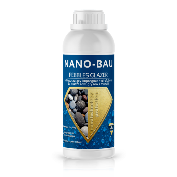 NANO-BAU Pebbles Glazer Imprägnierung zum Polieren von Kieselsteinen
