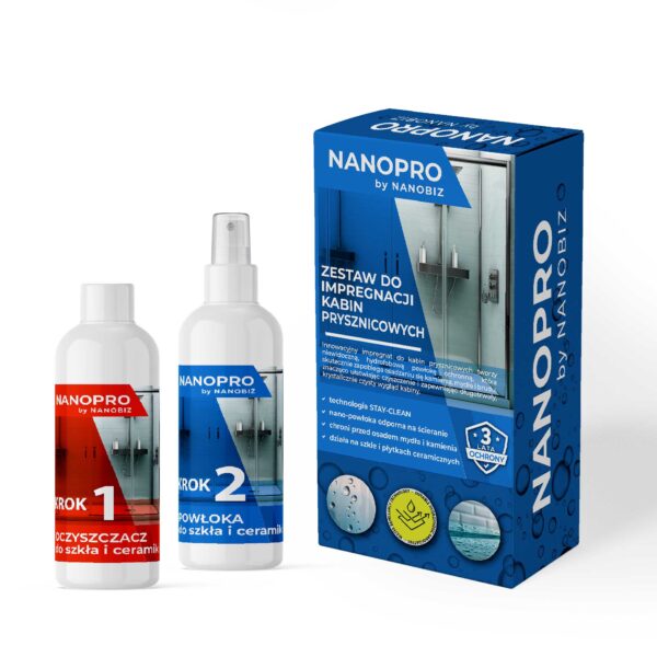 NANOPRO Duschkabinen-Imprägnierset